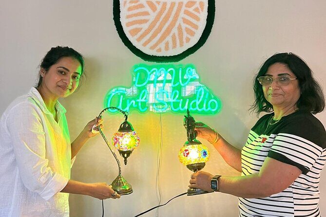 Mosaic Lamp Workshop - Who Will Love This?