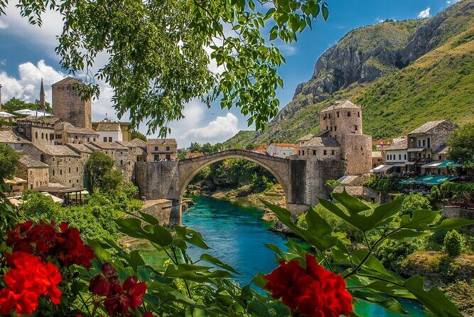 Mostar and Kravice Waterfalls from Orebic GOURMET LUNCH in price - Key Points