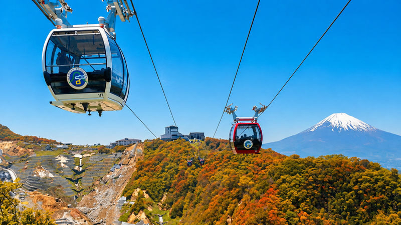 Mount Fuji and Hakone Day Trip with Cable Car Experience - Lake Yamanaka Swan Boat & Oshino Hakkai Views & Torii Reflection & Owakudani Volcanic Wonder (From Tokyo) - The day’s highlights at a glance