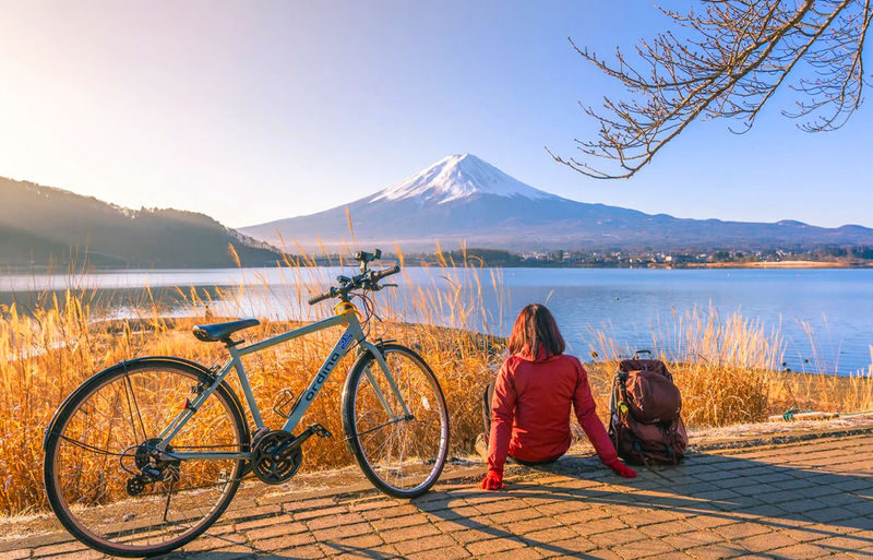 Mount Fuji Cycling Matcha Experience Hot Spring Two-Day Deep Dive Tour: Kawaguchiko & Matcha Experience & Ropeway & Hot Spring & Yamanakako Cycling & Oshino Hakkai & Arakurayama Sengen Park Two-Day Deep Dive Tour - The highlights at a glance