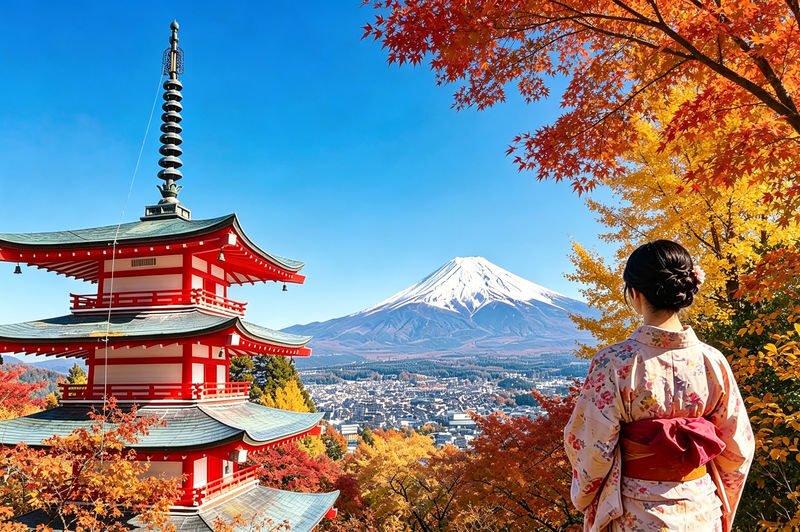 Mount Fuji Day Trip: Includes Kawaguchiko Tenjozan Park Ropeway Ticket & Arakurayama Sengen Park & Nichikawa Clock Shop & Lawson Convenience Store & Oishi Park (Departing from Tokyo) - A Fuji sampler built around viewpoints