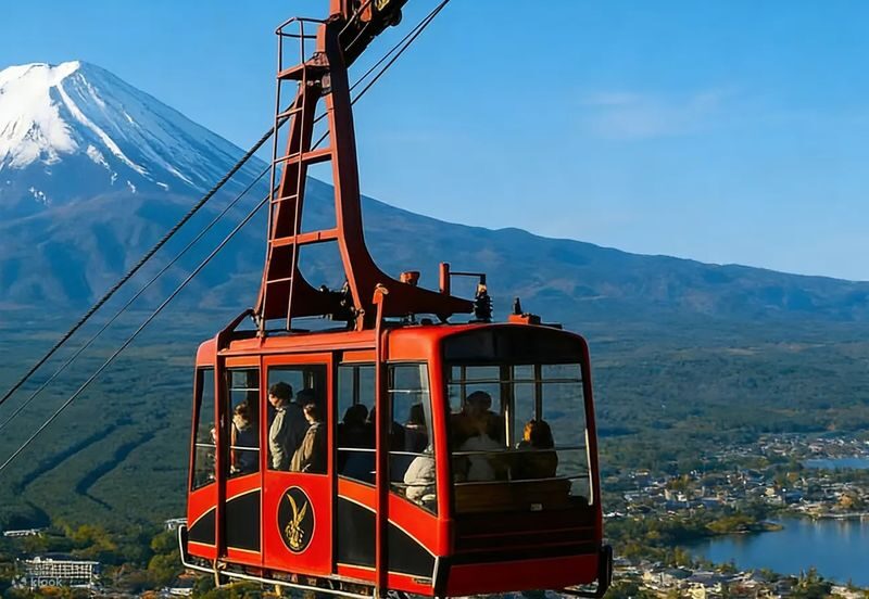 Mount Fuji Day Trip: Includes Kawaguchiko Tenjozan Park Ropeway Ticket & Arakurayama Sengen Park & Nichikawa Clock Shop & Lawson Convenience Store & Oishi Park (Departing from Tokyo) - Lawson: a quick stop with a very specific view