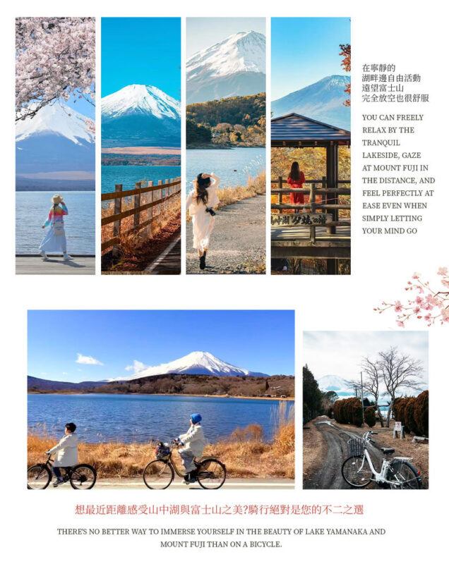 Mount Fuji from Land and Water | Yamanakako KABA Amphibious Bus / Swan Boat Cruise Optional + Hirano Beach + Oshino Hakkai + Lake Kawaguchi Oishi Park | Family Preferred & Departure from Tokyo - Flowers and Fuji at Oishi Park