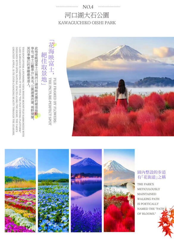 Mount Fuji from Land and Water | Yamanakako KABA Amphibious Bus / Swan Boat Cruise Optional + Hirano Beach + Oshino Hakkai + Lake Kawaguchi Oishi Park | Family Preferred & Departure from Tokyo - What the weather can change