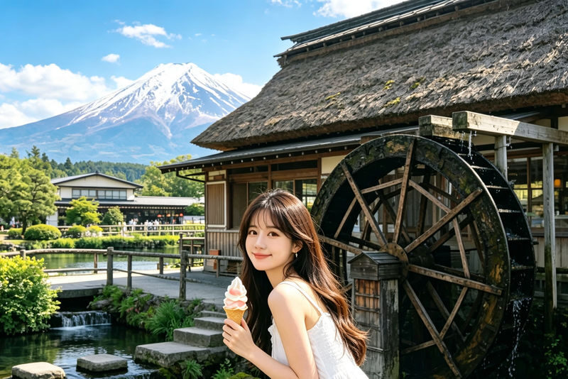 Mount Fuji & Hakone: Hakone Shrine & Water Torii & Pirate Ship & Owakudani & Lake Yamanaka & Oshino Hakkai Day Trip - Owakudani’s steam vents and black eggs