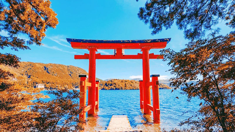 Mount Fuji, Hakone, Kamakura Day Trip | Hakone Pirate Ship, Aerial Tramway & Lake Ashi & Owakudani & Kamakura Enoshima Day Trip | Departure from Tokyo - Hakone and Enoshima in one long day