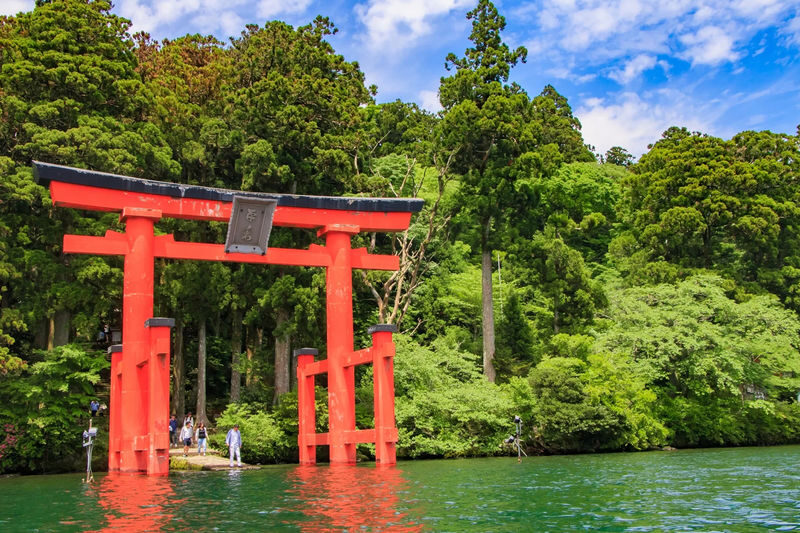 Mount Fuji & Hakone | Owakudani & Hakone Shrine & Lake Ashi Water Torii & Amphibious Ninja Bus | Pirate Ship Experience Day Trip - Swan Beach and the Fuji photo stop