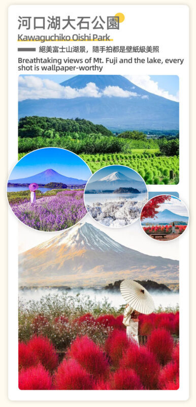Mount Fuji Healing Tour | Lunch Optional: Arakurayama Sengen Park Pagoda & Oshino Hakkai & Lake Kawaguchiko Oishi Park & Saiko Iyashi no Sato Nenba Day Trip (From Tokyo) - Guides, group size, and the rhythm of the day