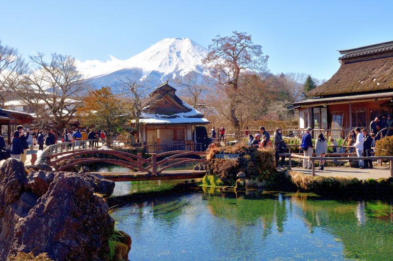 Mount Fuji, Kamakura, Lake Ashi & Big Buddha - Oshino Hakkai’s spring-fed ponds and free lunch time