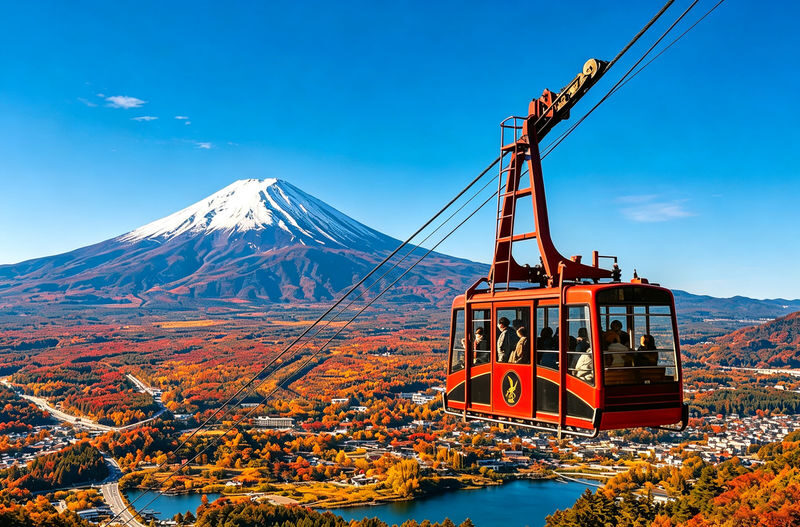 Mount Fuji Kawaguchiko Panoramic View & Tenjo-yama Park with Free Cable Car Ticket & Arakurayama Sengen Park & Hikawa Clock Shop & Lawson Convenience Store & Oishi Park One-Day Tour (Departing from Tokyo) - Five things to know before you go