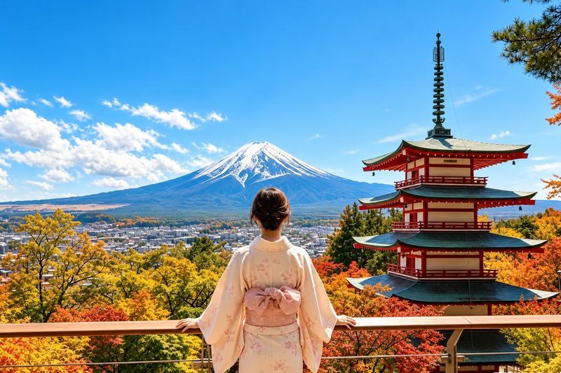 Mount Fuji: Lake Kawaguchiko & Lake Yamanakako & Arakurayama Sengen Park & Nichikawa Clock Shop & Internet-famous Lawson Convenience Store One-Day Tour (with Fujikyu Train experience) - Arakurayama Sengen Park: the first big panorama