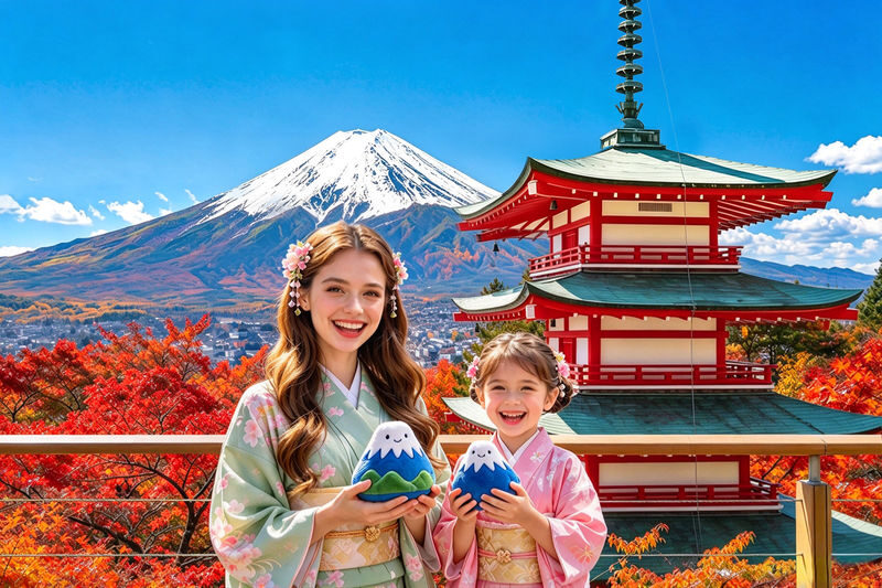 Mount Fuji Magnificent Scenery Exploration Day Tour: Arakurayama Sengen Park & Kawaguchiko Oishi Park & Oshino Hakkai & INS Famous Lawson & Hikawa Clock Shop (Departing from Tokyo) - What to know before you go