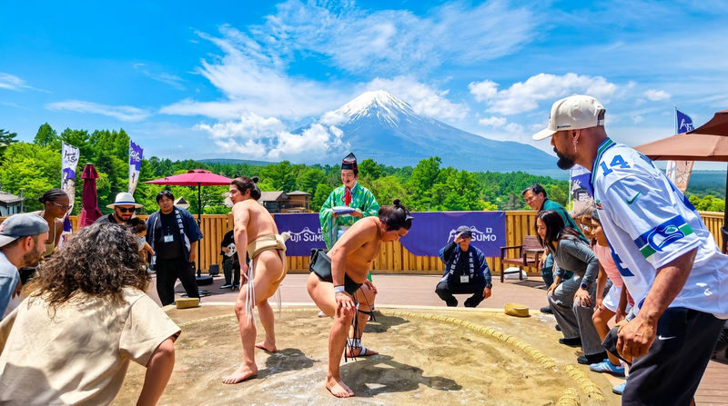 Mount Fuji Photo Check-in & Lake Yamanaka Sumo Performance Day Tour (Departing from Tokyo/Chinese & English Service) - What makes this Fuji day trip different