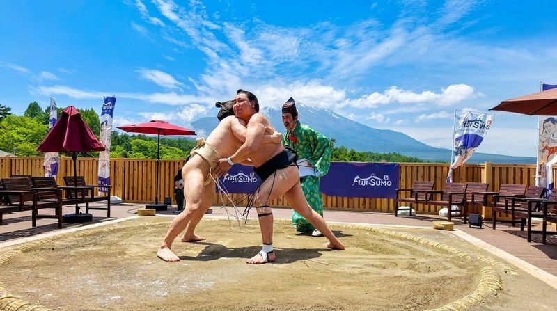 Mount Fuji Photo Check-in & Lake Yamanaka Sumo Performance Day Tour (Departing from Tokyo/Chinese & English Service) - A long day that trades freedom for easy transport