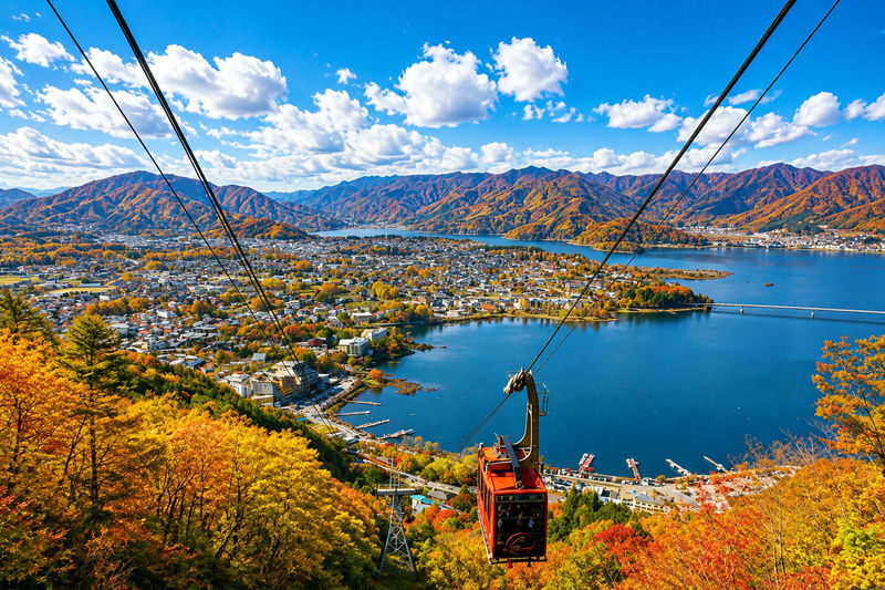 Mount Fujis most beautiful train experience | Asama Park + Nikawa Clock Shop + Fujikyu Train + Lawson Convenience Store + Kawaguchiko Cruise/Ropeway + Lake Yamanaka Swan Feeding [Free Little Train Ticket] - What makes this Fuji day trip worthwhile
