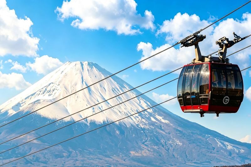 Mount Fuji seasonal limited check-in, must-visit one-day tour for influencers: Mount Fuji Scenic Train & Lake Kawaguchiko & Arakurayama Sengen Park & Hikawa Clock Shop (multiple routes available) - Arakurayama Sengen Park is the classic finale