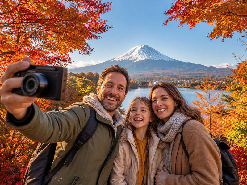 Mount Fuji Twin Lakes Internet-Famous Attractions Check-in Small Group Day Tour (Driver-Guide Service) - Lake Kawaguchi and Oishi Park: flowers with the mountain behind