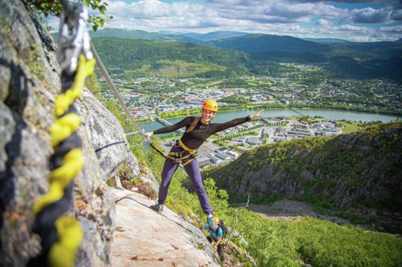 Mountain-climbing adventure in Mosjøen Via Ferrata - Key Points