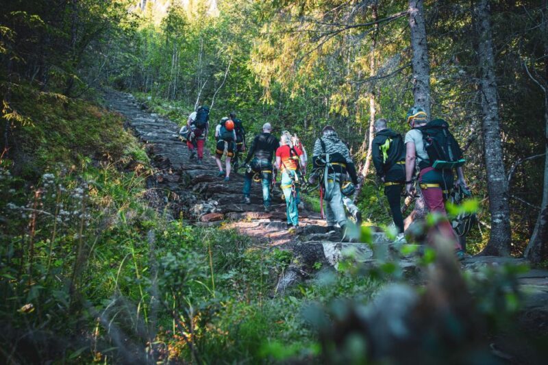 Mountain-climbing adventure in Mosjøen Via Ferrata - A Closer Look at the Mosjøen Via Ferrata Experience
