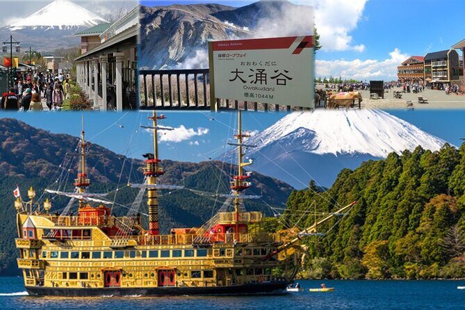 Mt. Fuji 5th St, Hakone Owakudani, Lake Ashi and Gotemba Outlets - Key Points