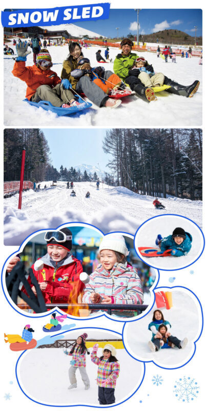 Mt. Fuji - Fujiyama Snow Ski Resort Yeti Day Trip from Tokyo - Five hours on the snow