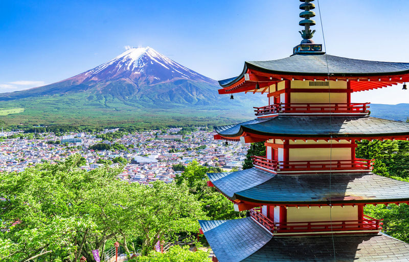 Mt. Fuji Instagram-Worthy Spots Day Tour: Ladder Town, Oshino Hakkai, Lake Kawaguchi, Lawson Convenience Store (Departing from Tokyo Station or Shinjuku Station) - Oshino Hakkai: clear water and old village scenery