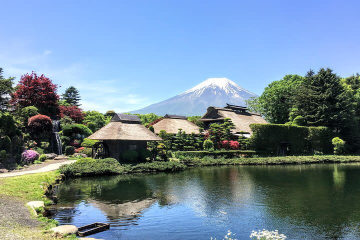 Mt. Fuji & Lake Cruise, handcraft noodles by Professional guide - The route details need a close look