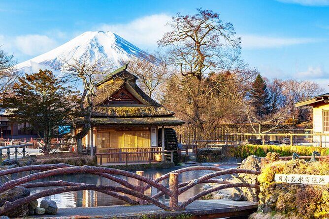 Mt. Fuji Scenic Day Tour Arakurayama Tendi Oshino and Kawaguchiko - Key Points