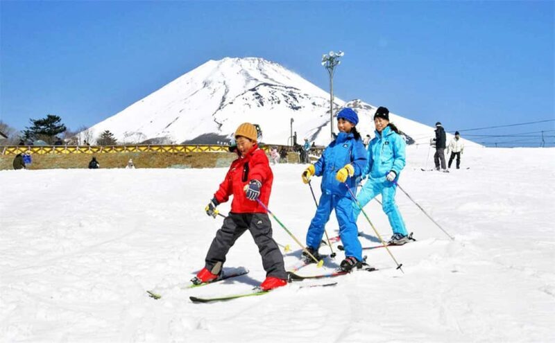 Mt. Fuji Skiing Experience- YETI Ski Resort & Onsen Day Trip - Key Points