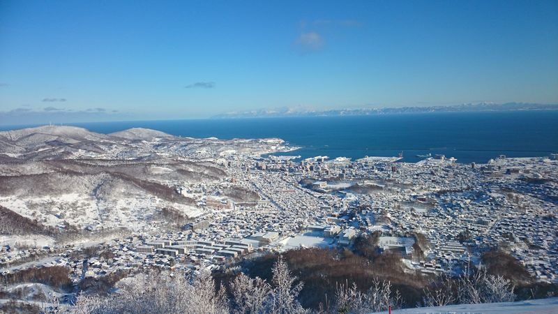 Mt Tengu Ropeway Round-trip Ticket - Otaru from the summit of Mt. Tengu