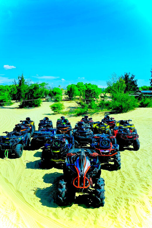 Mui Ne special: Quad Bike ATV drive by yourself+ Jeep &Guide - Key Points