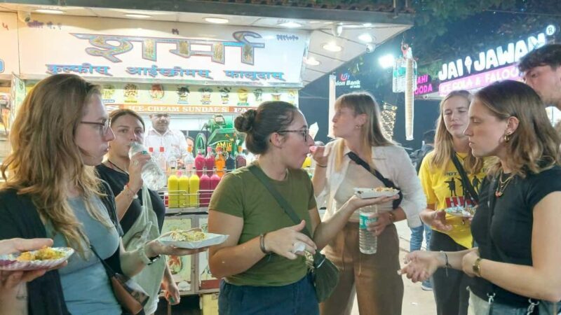 Mumbai Street Food Tour with Evening Bazaar Walk - Detailed Breakdown of the Itinerary