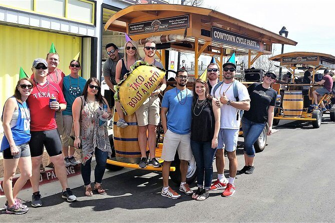 Murals & Mimosas - Cowtown Cycle Party BYOB Public Tour - Key Points