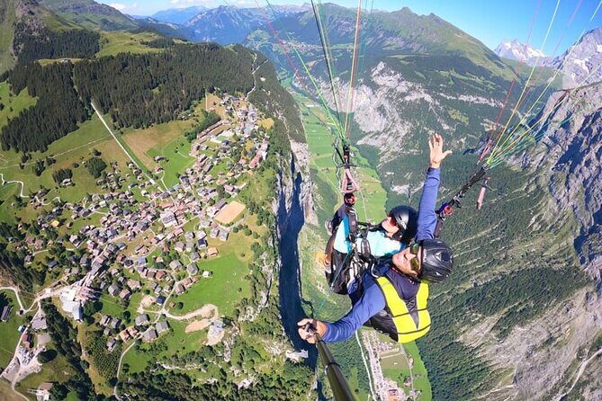 Mürren Lauterbrunnen Paragliding Tandem Flights - Key Points