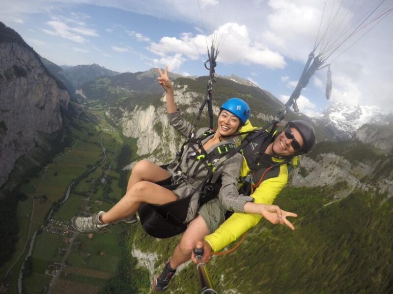 Mürren: Paragliding over Lauterbrunnen Cliffs and Waterfalls - Key Points