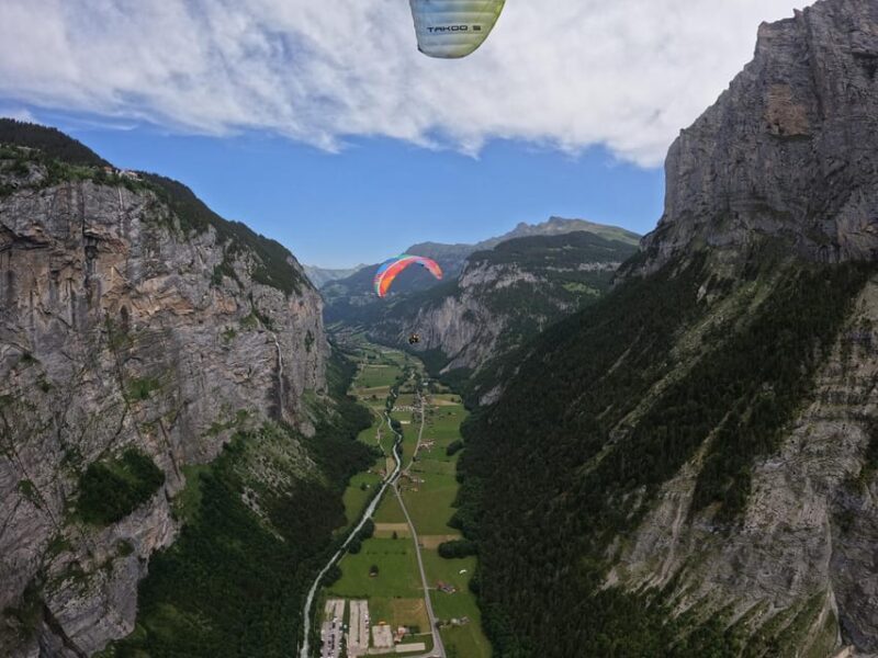 Mürren: Paragliding over Lauterbrunnen Cliffs and Waterfalls - Comparing Value for Money