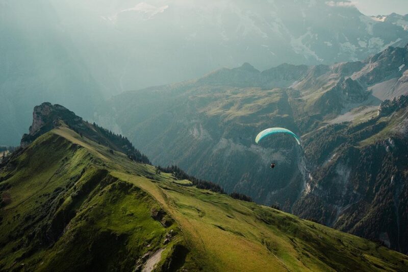 Mürren: Paragliding Panorama Tandem Flight Full Experience - The Itinerary in Detail