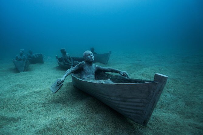 Museo Atlantico for non-certified divers - Key Points