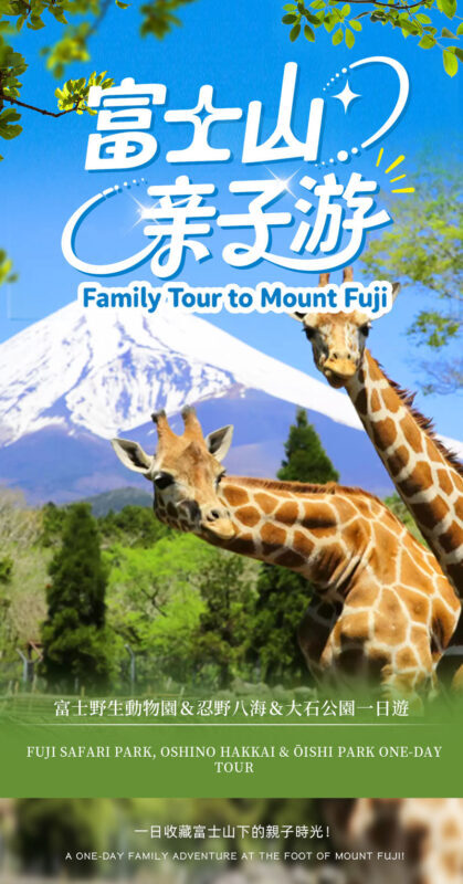 Must-Do for Families: Fuji Safari Park x Oshino Hakkai x Oishi Park | See Animals Up Close - Day Trip to Mount Fuji (From Tokyo) - Should you book this Mount Fuji day trip?