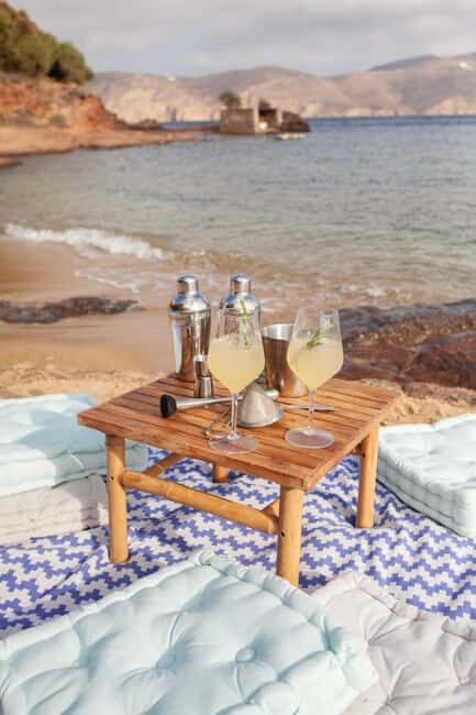 Mykonos: Cocktail Making Class on a Secluded Beach - Mykonos: Cocktail Making Class on a Secluded Beach