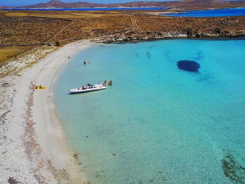 Mykonos: Delos and Rhenia Land Cruise with Fruit and Snacks - Key Points