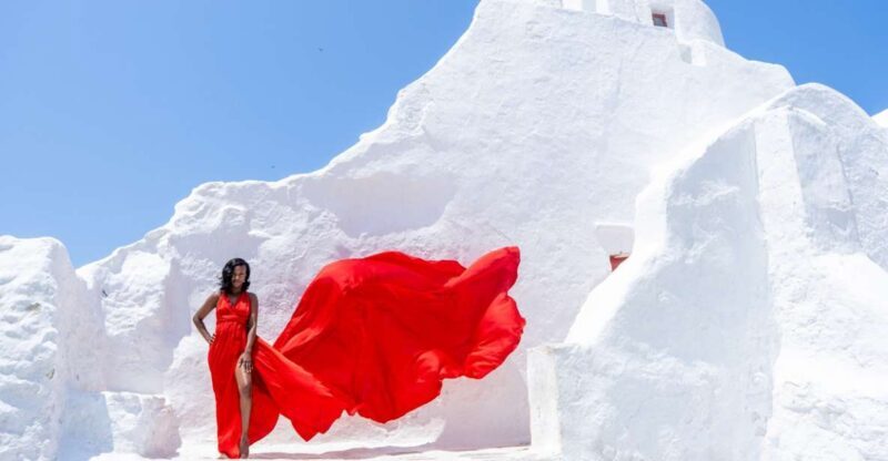 Mykonos: Flying Dress Photoshoot - FAQ