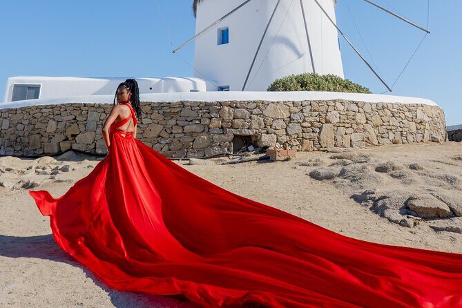 Mykonos Flying Dress Photoshoot - FAQs