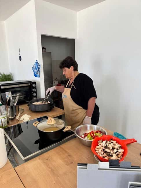 Mykonos: Greek Cooking Class with Meal and Wine - Key Points