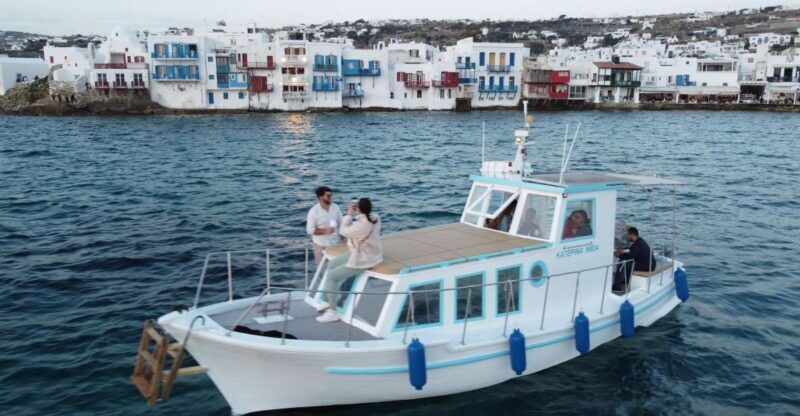 Mykonos: private half-day cruise south beaches of Mykonos - Mykonos: Private Half-Day Cruise to the South Beaches