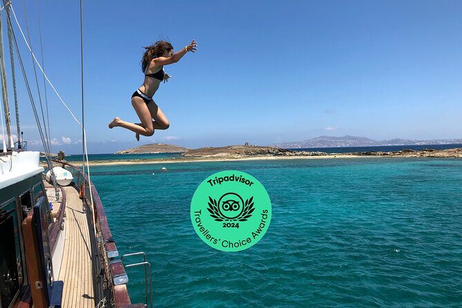 Mykonos Sail Cruise to Rhenia, Guided Tour of Delos, Lunch&Drinks - A Deep Dive into the Mykonos Sail Cruise Experience