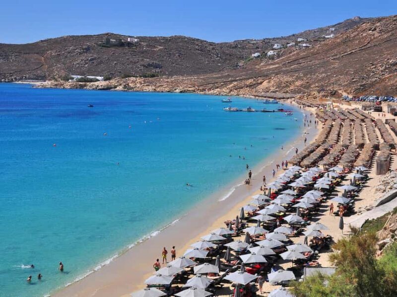 Mykonos: semi-private cruise around southcoastline of island - FAQs