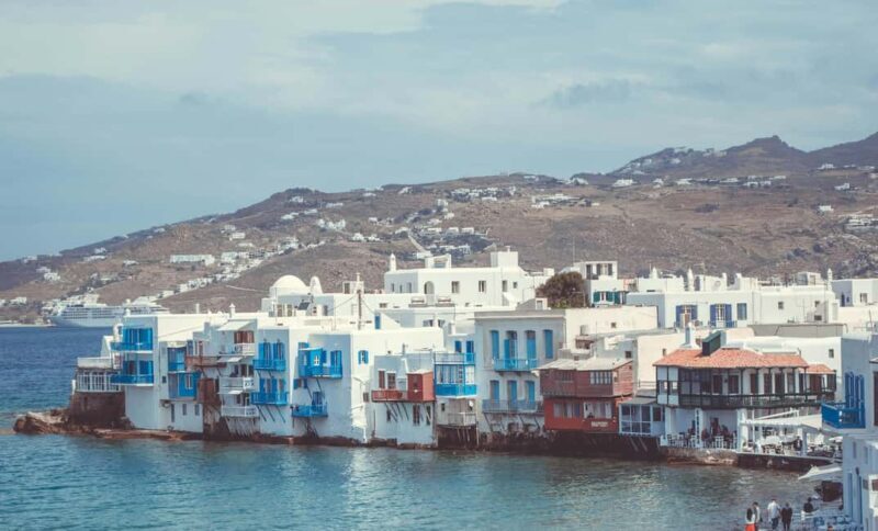 Mykonos: Sights, Super Paradise Beach, Sunbeds, & Transfers - Key Points