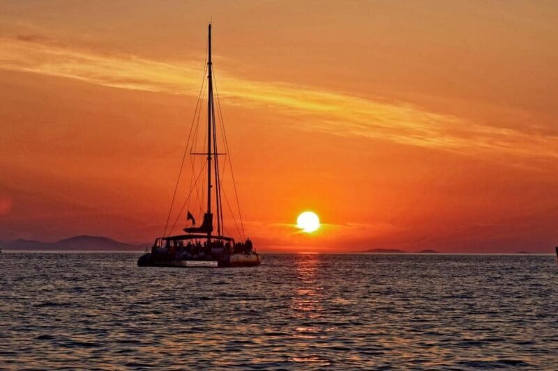 Mykonos Sunset Catamaran cruise with Transfer - Frequently Asked Questions