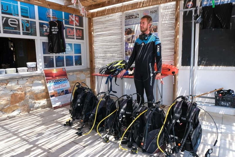 Mylopotas: Boat Cruise and Shipwreck Scuba Diving - The Sum Up